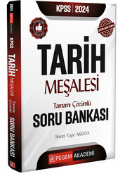 Pegem Akademi - 2024 KPSS Tarih Meşalesi Tamamı Çözümlü Soru Bankası