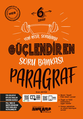 Ankara Yayıncılık 6. Sınıf GüçlendirenParagraf Soru Bankası