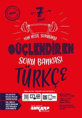 Ankara Yayıncılık 7. Sınıf Türkçe Güçlendiren Soru Bankası