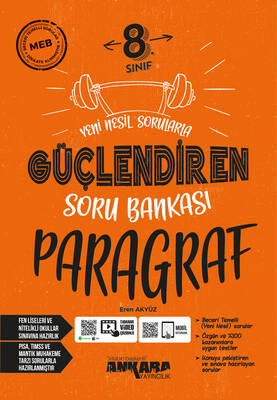 Ankara Yayıncılık 8. Sınıf Güçlendiren Paragraf Soru Bankası