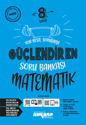 Ankara Yayıncılık 8. Sınıf Güçlendiren Matematik Soru Bankası