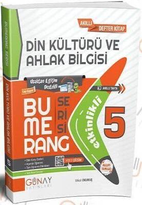 Günay Yayınları 5. Sınıf Bumerang Din Kültürü ve Ahlak Bilgisi Soru Bankası