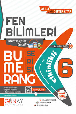 Günay Yayınları 6. Sınıf Bumerang Fen Bilimleri