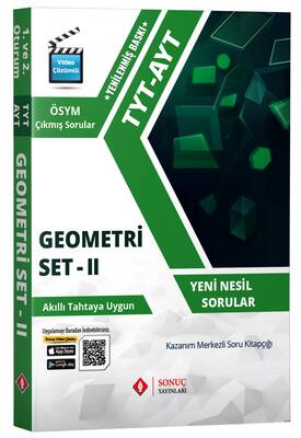 Sonuç Yayınları Tyt-Ayt Geometri Modül Set-2 